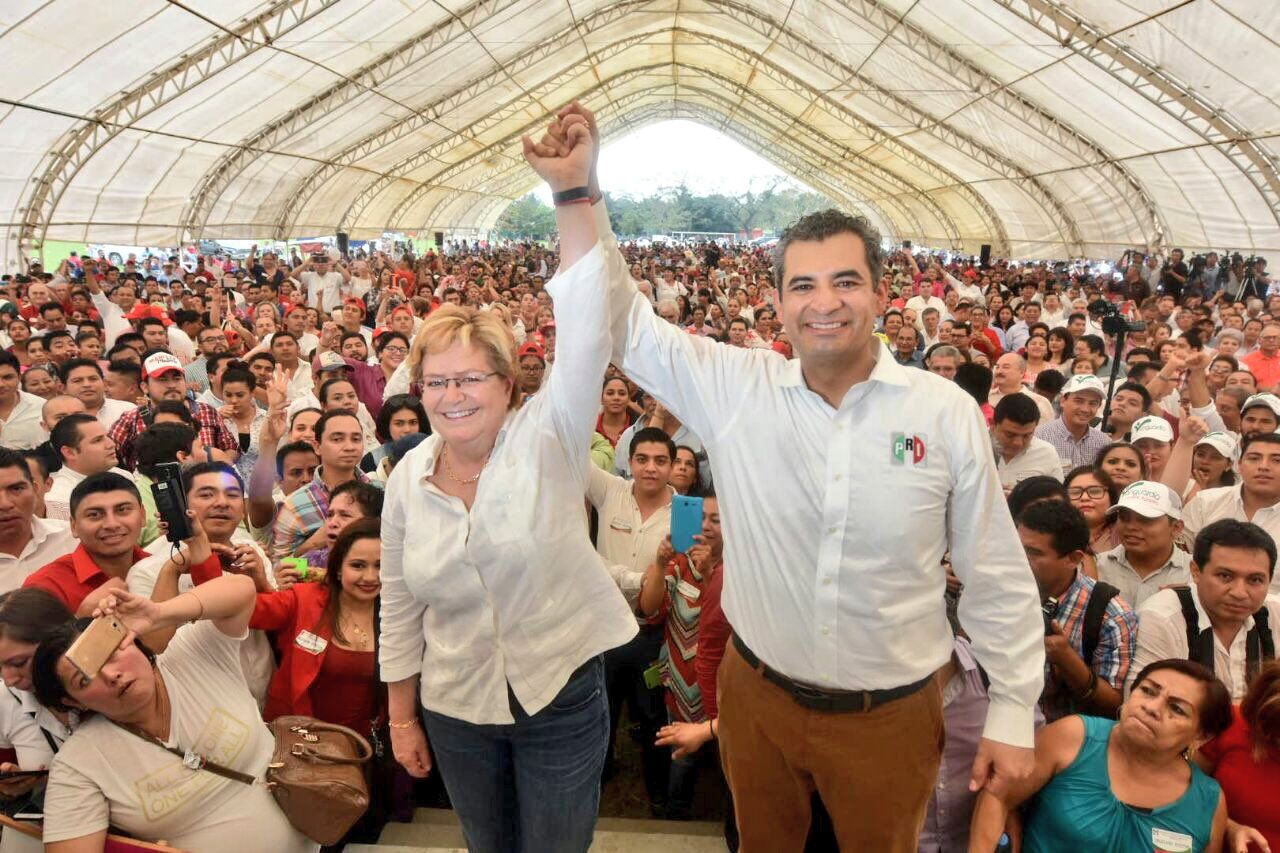 Rinde protesta Gina Trujillo como candidata del PRI a la gubernatura de Tabasco (3)